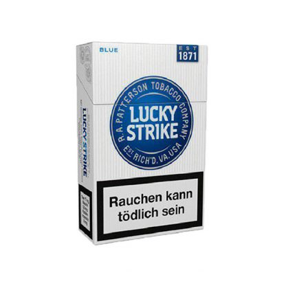 strike lucky blue cigarettes